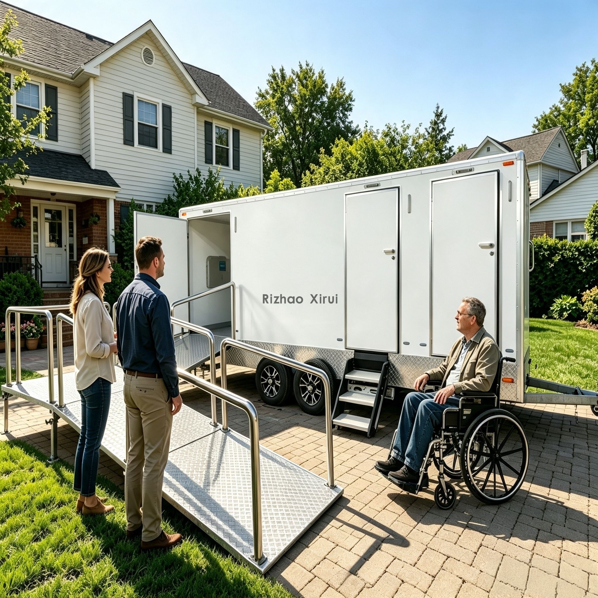 Customized Toilet Trailer 